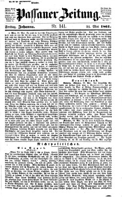 Passauer Zeitung Freitag 24. Mai 1861