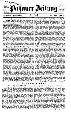 Passauer Zeitung Mittwoch 29. Mai 1861