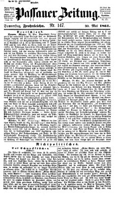 Passauer Zeitung Donnerstag 30. Mai 1861