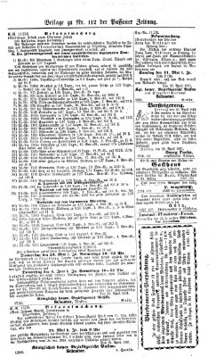 Passauer Zeitung Mittwoch 24. April 1861