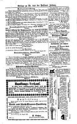 Passauer Zeitung Sonntag 1. September 1861