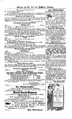 Passauer Zeitung Mittwoch 2. Oktober 1861