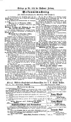 Passauer Zeitung Sonntag 6. Oktober 1861