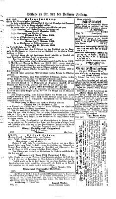 Passauer Zeitung Mittwoch 13. November 1861