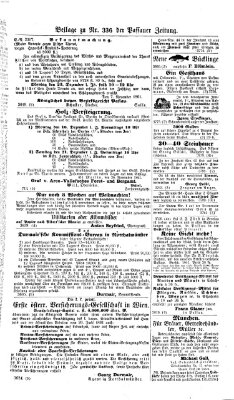 Passauer Zeitung Samstag 7. Dezember 1861