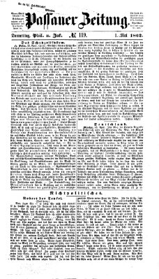 Passauer Zeitung Donnerstag 1. Mai 1862