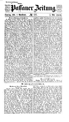 Passauer Zeitung Samstag 3. Mai 1862