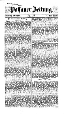 Passauer Zeitung Donnerstag 8. Mai 1862