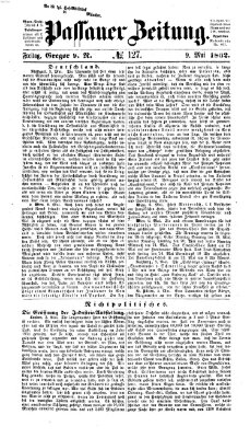 Passauer Zeitung Freitag 9. Mai 1862