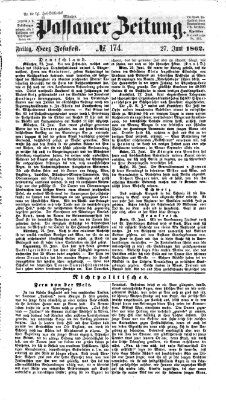 Passauer Zeitung Freitag 27. Juni 1862