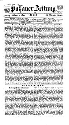 Passauer Zeitung Freitag 14. November 1862