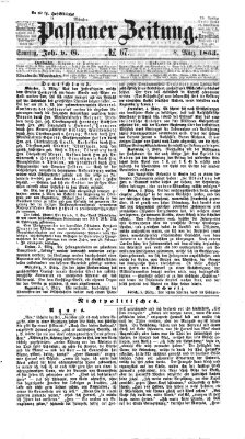 Passauer Zeitung Sonntag 8. März 1863