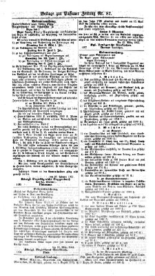 Passauer Zeitung Samstag 28. März 1863