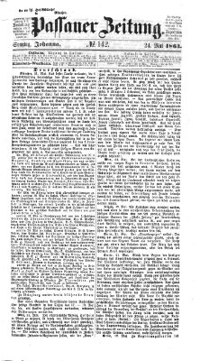 Passauer Zeitung Sonntag 24. Mai 1863