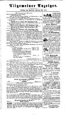 Passauer Zeitung Dienstag 23. Juni 1863