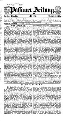 Passauer Zeitung Freitag 10. Juli 1863