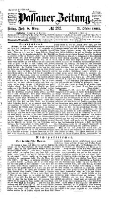 Passauer Zeitung Freitag 23. Oktober 1863