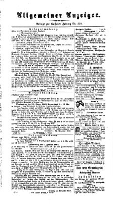 Passauer Zeitung Sonntag 29. November 1863