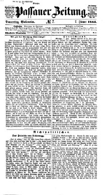 Passauer Zeitung Donnerstag 7. Januar 1864