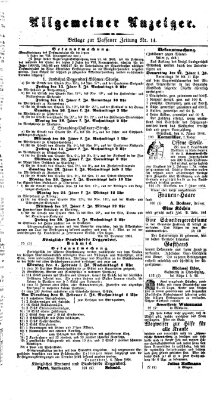 Passauer Zeitung Donnerstag 14. Januar 1864