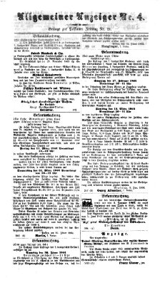 Passauer Zeitung Donnerstag 21. Januar 1864