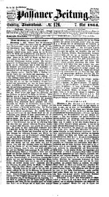 Passauer Zeitung Samstag 7. Mai 1864