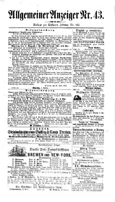 Passauer Zeitung Sonntag 10. Juli 1864