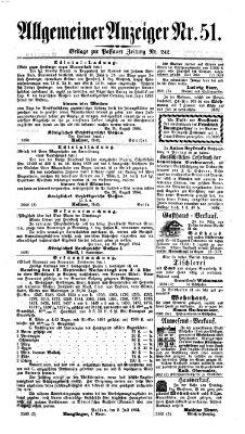 Passauer Zeitung Freitag 2. September 1864