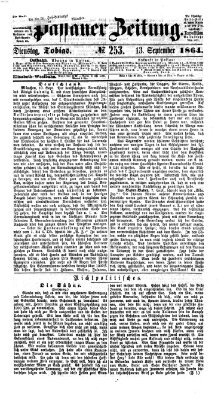 Passauer Zeitung Dienstag 13. September 1864