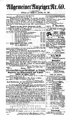 Passauer Zeitung Montag 17. Oktober 1864