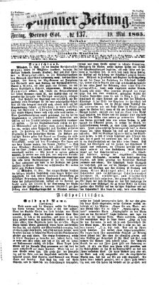 Passauer Zeitung Freitag 19. Mai 1865