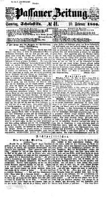 Passauer Zeitung Samstag 10. Februar 1866