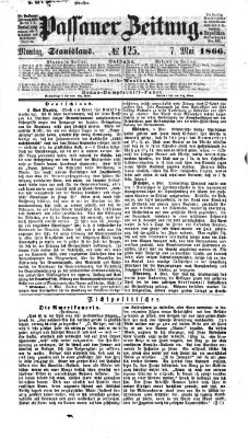 Passauer Zeitung Montag 7. Mai 1866