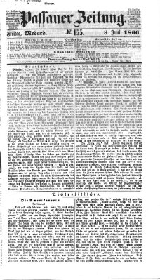 Passauer Zeitung Freitag 8. Juni 1866