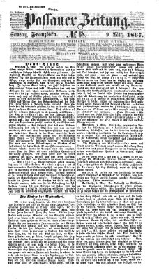 Passauer Zeitung Samstag 9. März 1867