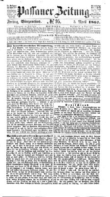 Passauer Zeitung Freitag 5. April 1867