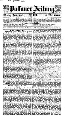 Passauer Zeitung Montag 6. Mai 1867