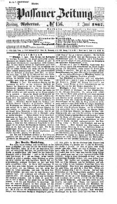 Passauer Zeitung Freitag 7. Juni 1867