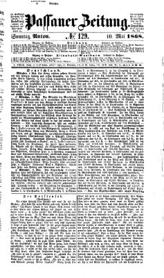 Passauer Zeitung Sonntag 10. Mai 1868