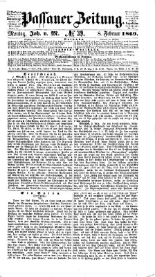 Passauer Zeitung Montag 8. Februar 1869