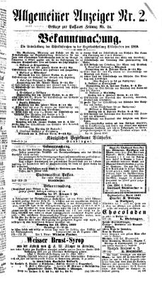 Passauer Zeitung Sonntag 24. Januar 1869