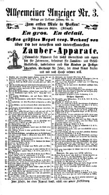 Passauer Zeitung Sonntag 31. Januar 1869