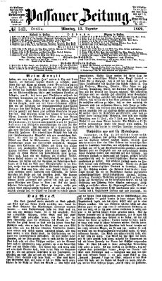 Passauer Zeitung Montag 13. Dezember 1869