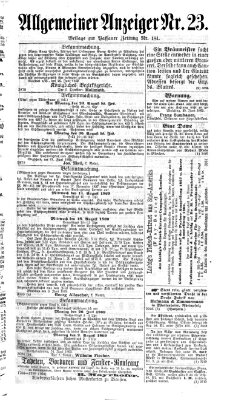 Passauer Zeitung Samstag 3. Juli 1869