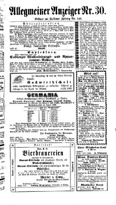 Passauer Zeitung Donnerstag 2. September 1869