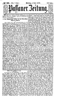 Passauer Zeitung Freitag 8. April 1870