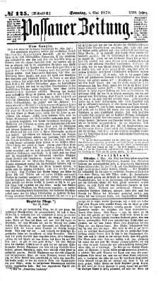 Passauer Zeitung Sonntag 8. Mai 1870