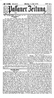 Passauer Zeitung Freitag 13. Mai 1870