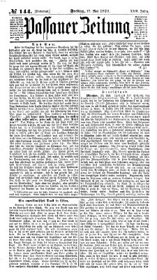 Passauer Zeitung Freitag 27. Mai 1870