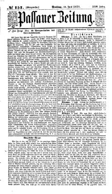 Passauer Zeitung Freitag 10. Juni 1870